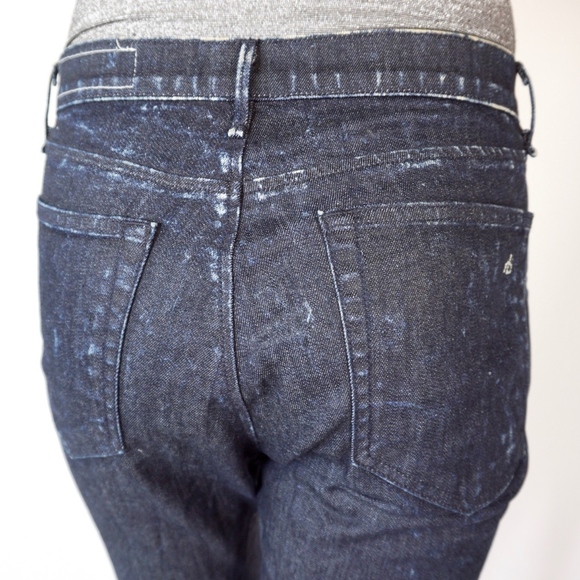 RAG & BONE Ice Blue RB Dash Jeans 0398 - Picture 7 of 8